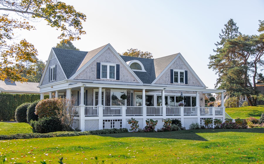 A single-family rental home